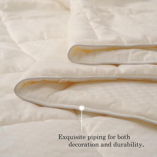 CUDDLE DREAMS Classic Wool Comforter (Midweight for All Season)