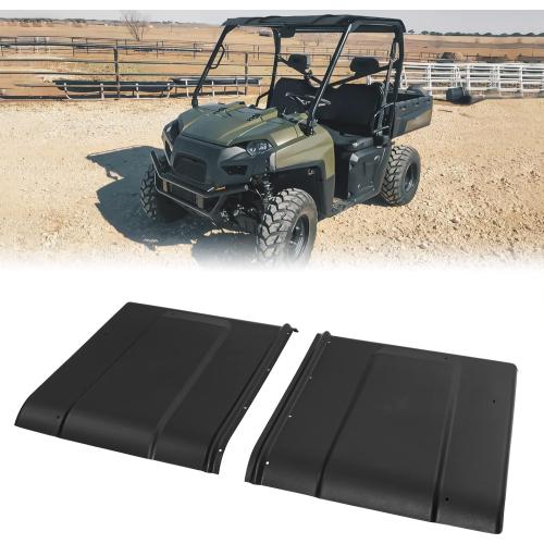 KEMIMOTO 570 Full Size Roof Plastic Hard Sport Roof, 2-Piece Combination Top Compatible with 2016-2025 Polaris Ranger 570 Full-Size Accessories