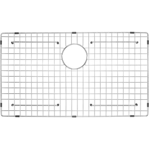 Serene Valley Kitchen Sink Bottom Grid and Sink Protector NDG3018, 304 Premium Stainless Steel, dim 27 1/2 x 15 11/16