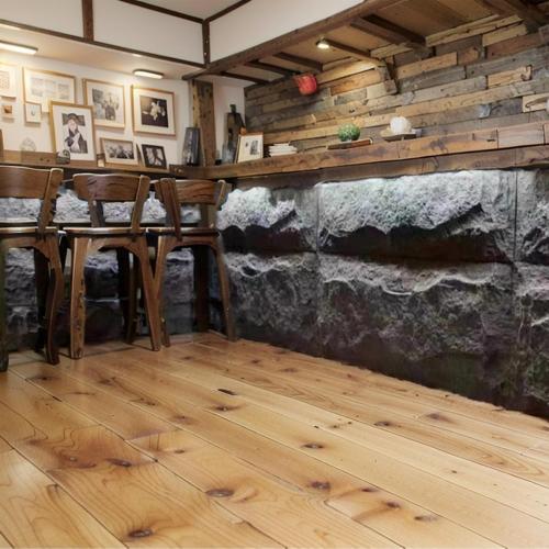 Stone 3D Wall Panels,4-Pack PU Wall Panels, 23.6*47.2 Wall Paneling for Interior Wall Decor, Faux Stone Wall Panel for Accent Wall Decor, Sophisticated & Stylish 3D Wall Decor(Space Dark)
