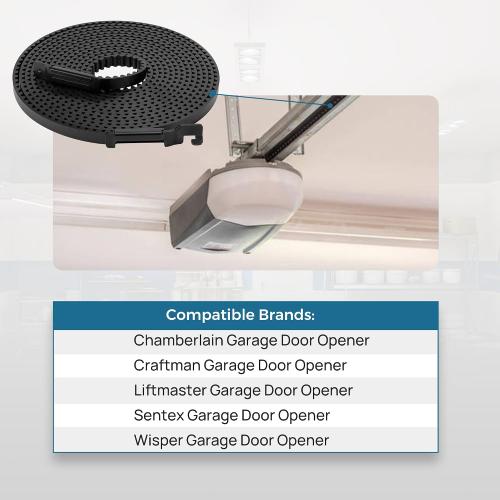 Upgrade 41A5250‑1 Belt for 8ft High Garage Door, 261 Garage Door Opener Belt Compatible with Chamberlain/Craftsman/LiftMaster/Sentex/Whisper Garage Door Opener, Model WD822KD