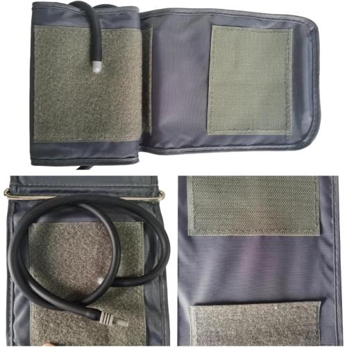 Medium Easy Wrap Blood Pressure Cuff for Thin and Small Arm,Compatible with Omron 8.7~12.6 Inches (22~32) CM Adult BP Replacement Cuff, Adult Cuff Only -5 Connectors (Medium  5 Connectors)