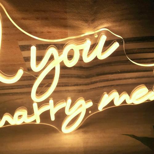 Will You Marry Me Neon Sign 25.2×15 Warm White with Lights for Proposal Wedding Decorations Large Marry Me Sign for Engagement, Romantic Neon Sign Wall Art for Wife (25 x 15)