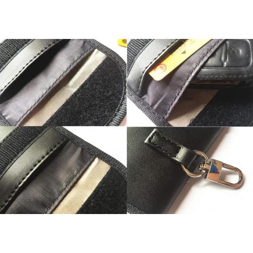 Faraday Bag for Key Fob,Faraday Cage Protector - Car RFID Signal Blocking, Anti-Theft Pouch, Anti-Hacking Case Blocker,Executive Privacy, Travel Security,2 Pack
