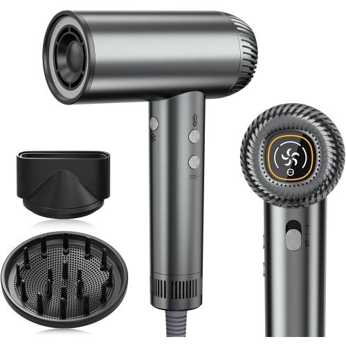 Hair Dryer, High Speed Hair Blow Dryer with Diffuser for Home Salon Travel