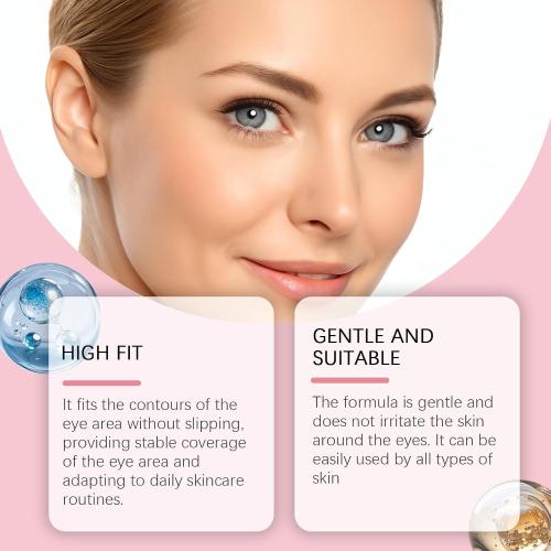Niacinamide Collagen Glossy Moisturizing Eye Mask 60 Patches | Hydrolyzed Collagen, Glycerin Infused, Firming & Radiant Skin, All Skin Types, Deeply Moisturizing along with PDRN Pink Collagen volume Multi balm 5%