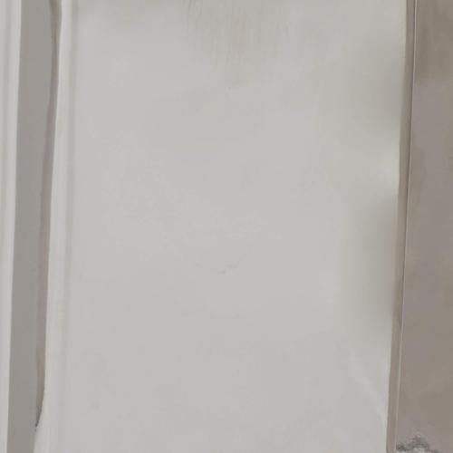 Deco 79 Glass Abstract Decorative Jars, Set of 3 9, 10, 11H, Silver