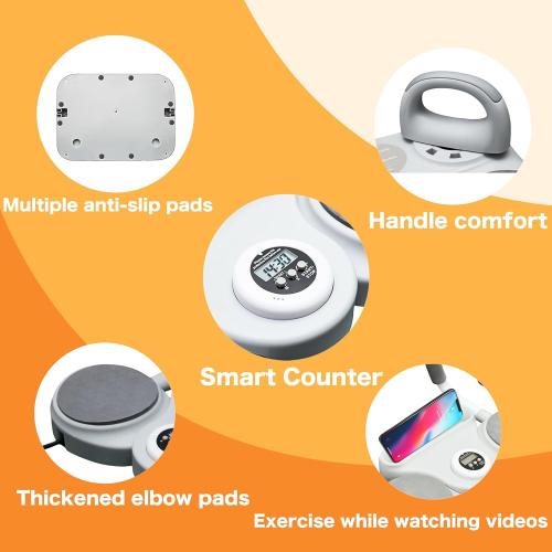 Pilates Board，5in1 Multifunctional Pilates Equipment，Multi-Purpose Foldable Pilates Reformer Board for Home Portable Pilates Machine