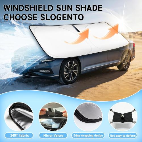 Custom Fit Windshield Sun Shade for HondaCRV 2023-2026