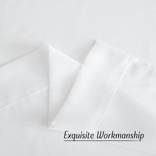 NICETOWN White Sheer Curtains 84 inches Long - Home Decoration Grommet Airy & Lightweight Elegant Window Treatments with Light Filtering for Bedroom/Living Room (2 Panels, W54 x L84)