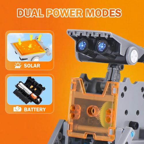 12-in-1 Solar Robot Kit for Kids Age 8-12, STEM Educational Solar Power Robotic Toys Gifts for Kids, DIY Science Building Experiments Kit Christmas Birthday Gifts for Boys Girls Age 8 9 10 11 12