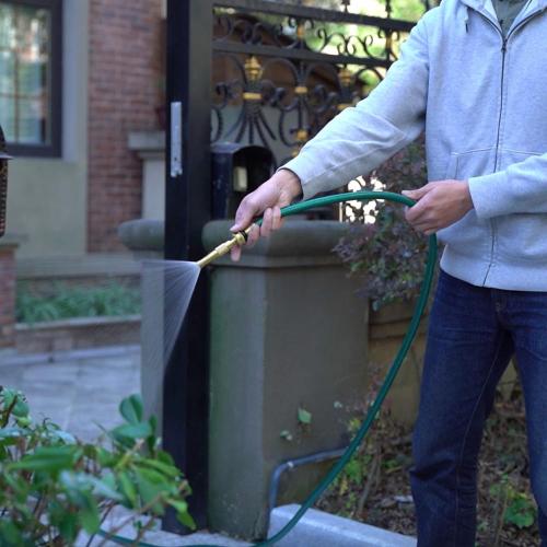 Orgrimmar Garden Hose No Leaking for Watering: No Kink and Lightweight - 1/2 Water Hoses 15 FT with Fittings for Outdoor and Yard