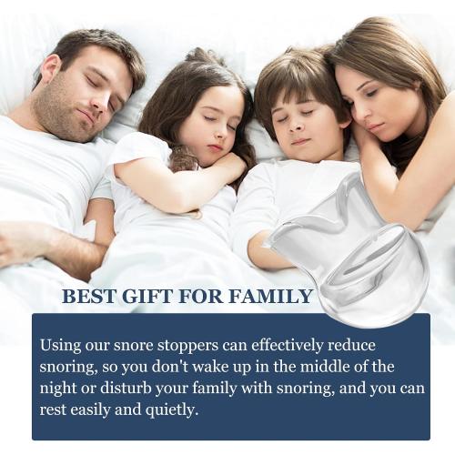 Snoring Solution - Anti-Snore Device, Reusable Snore Solution Stopper for Men/Women - MF32