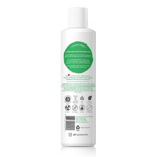 Fresh Monster 2-in-1 Kids Shampoo & Conditioner, Toxin-Free, Hypoallergenic, Tear-free Shampoo & Conditioner for Kids, Watermelon (8.5oz)