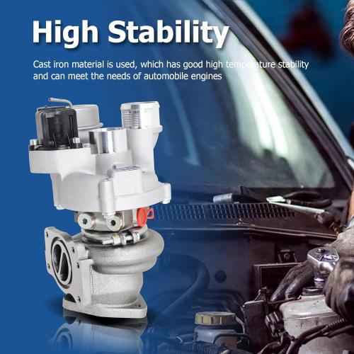 WFLNHB K03 Turbo Turbocharger Replacement for Mini Cooper/Clubman S R55 R56 R57 R58 R59 1.6L 53039880163 53039880118