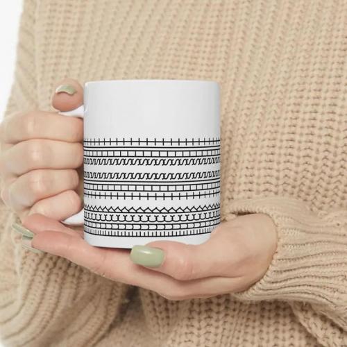 Fuck This Shit Mug, Hidden Message Coffee Mug, Ceramic Tea Cup, Funny Coffee Mugs Adult Humor, Gifts For Friends, Funny Office Gifts For Women Men (Black ?)