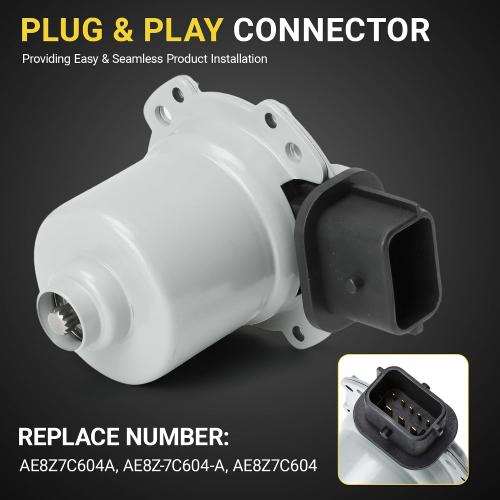 AE8Z-7C604-A Automatic Transmission Clutch Actuator A/B for 2012 2013 2014 2015 2016 2017 2018 Ford Focus SE SEL & 2011-2019 Ford Fiesta,Shift Interlock Solenoid AE8Z-7C604 AE8Z7C604A