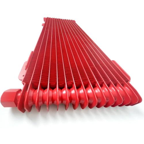 Low Pressure Drop Trans Cooler 40K Transmission Oil Cooler Kit 47391 Compatible with Heavy Duty 40,000 GVW Max including Mounting Hardware, Towing Applications and Advanced Cooling Protection LPD47391