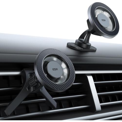 ESR for MagSafe Car Mount, Magnetic Car Phone Holder Mount, Air Vent/Dashboard Magnetic Phone Mount for iPhone 17/16/15/14/13/12, Galaxy S25, Pixel 10, Strong Magnets, Charging Not Supported