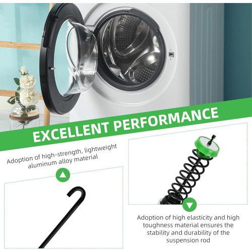 【2026 Upgraded】W11130362 WTW5000DW2 WTW5000DW3 WTW5000DW1 MVWX655DW1 MVWC565FW2 MVWC565FW1 Washer Suspension Rod Kit for Whirlpool Maytag Kenmore Washer - Replaces W10594080 W10735786 W10748956