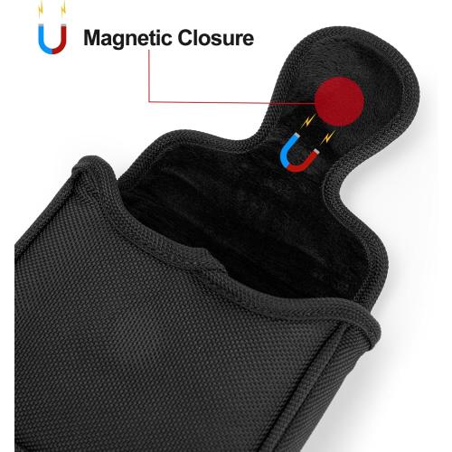 Black Golf Putter Cover Square Mallet Putter Head Cover Magnetic Square Mallet Headcover fits for Scotty Cameron Taylormade