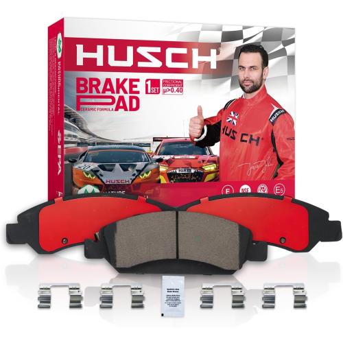 HUSCH Rear Ceramic Brake Pads Kit Fit For Dodge Durango, For Ram 1500