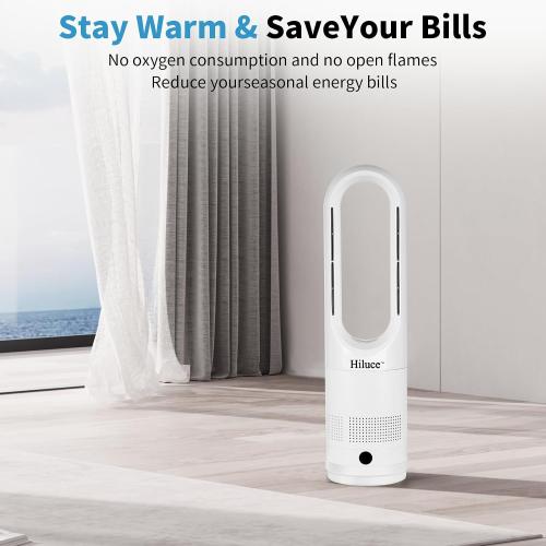 Tower Bladeless Fan frequency 60hz  model Am-046 white