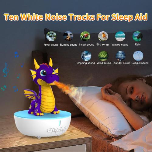 Dragon Ultrasonic Essential Oil Diffuser Humidifier with Remote Control