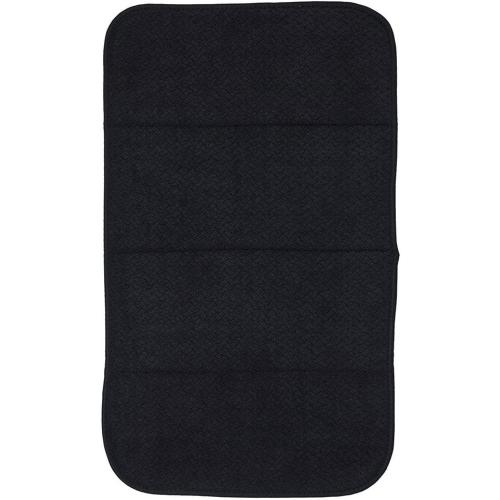 All-Clad Premium Reversible Dish Drying Mat for Kitchen: 16 x 28 Ultra-Absorbent, Long-Lasting, No Condensation, and Oversized for Large Pots and Pans - 1 Pack, Black