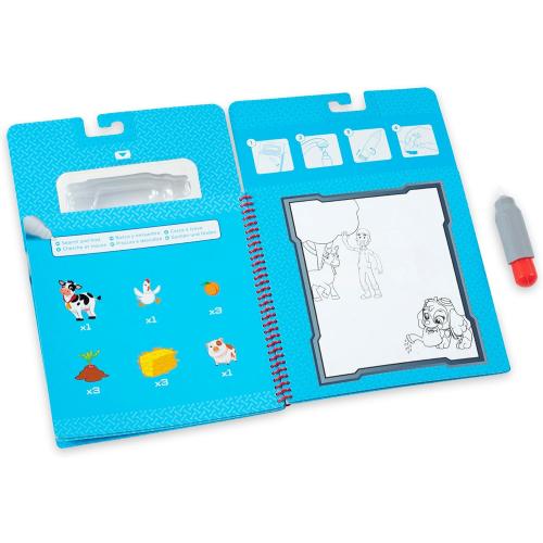 Melissa & Doug PAW Patrol Water Wow! Skye Water Reveal Travel Book Activity Pad | 3  | Gift for Boy or Girl