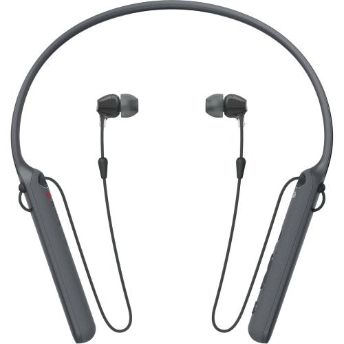 Sony - C400 Wireless Behind-Neck in Ear Headphone Black (WIC400/B)
