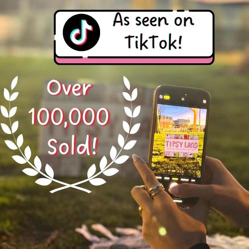 TIPSYLAND Original Edition | Official Product | Hilarious Adult Board Game | Group Game for Game Nights, Parties and More | Fun Challenges, Dares & Mini-Competitions | 3-8 Players