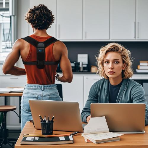 Posture Corrector for Women and Men – Adjustable Back Brace for Posture Support, Upper Back, Clavicle and Shoulder Support, Comfortable and Breathable Back Straightener for Pain Relief,Large