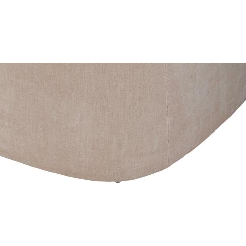 Accent Dining Chair with Castors - Squared Arm - Upholstry