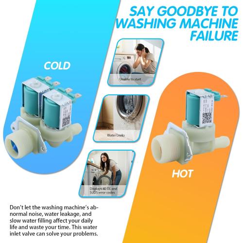 DC62-30312J DC62-30314K Water Inlet Valve WF42H5000AW for Samsung