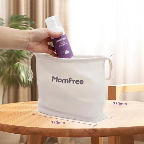 Postpartum Essentials Recovery Kit: Labor Delivery Post Partum 7 Pack Recovery Mom Care Set - Upside Down Peri Bottle | XL Disposable Underwear | Soothing Pads | Perineal Healing Foam | Canvas Bag