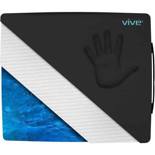 Vive Wheelchair Cushion - Gel Seat Pad for Coccyx, Orthopedic Back Support, Sciatica & Tailbone Pain Relief - Waterproof Cover   4 Layer Foam Support and Comfort - for Pressure Sores