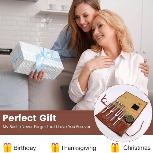 Chakra Tuning Forks 128Hz, 136.1Hz, 256Hz, 384Hz forHealing,Sound Therapy,Keep Body