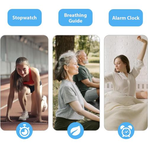 Color Red Fitness Tracker, Fitness Watch with Blood Oxygen, Blood Pressure & Heart Rate Monitor, Steps Calories Counter, Sleep Monitor, Pedometer 50 Meters Waterproof, Smart Watch for Android iPhones
