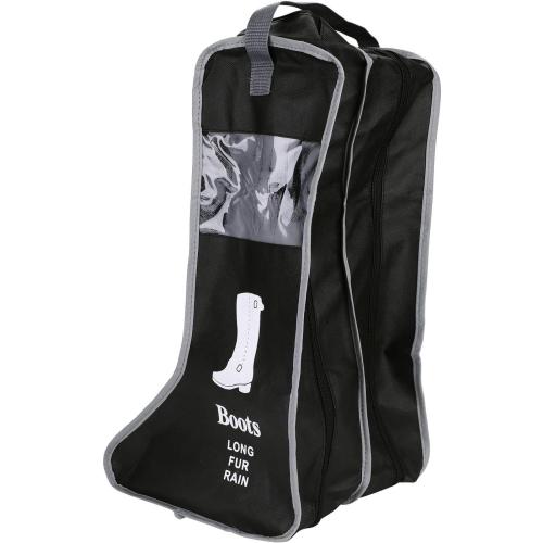 Ibluelover Boots Storage Bag Portable Long Boots Bag Visuable Foldable Boots Cover Protector Bag Dustproof Waterproof Shoes Handbag Hunting Fishing Riding Hiking Boots Carrier Box Bag Shoes Organizer