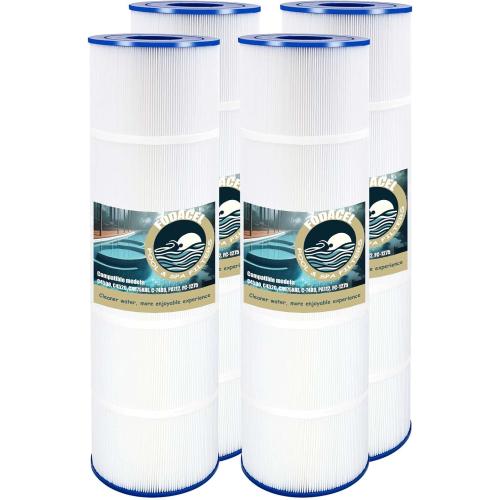 4 Pack Upgraded C-7489/PA112 Pool Filter Fits for Unicel Hayward SwimClear | Swimming Pool Filter, Compatible with Hayward CX875RE, SwimClear C4500, PA112, Unicel C-7489, Filbur FC-1275