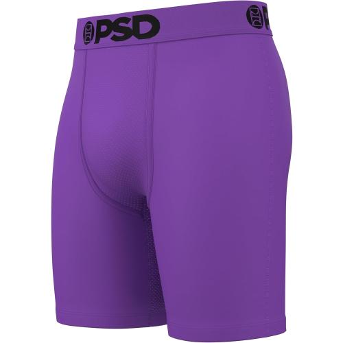 Size XL 2 pack PSD Underwear Mens Boxer Briefs - Solid Basics, Standard Length Pack & Singles, Soft & Breathable Boxer Briefs for Men