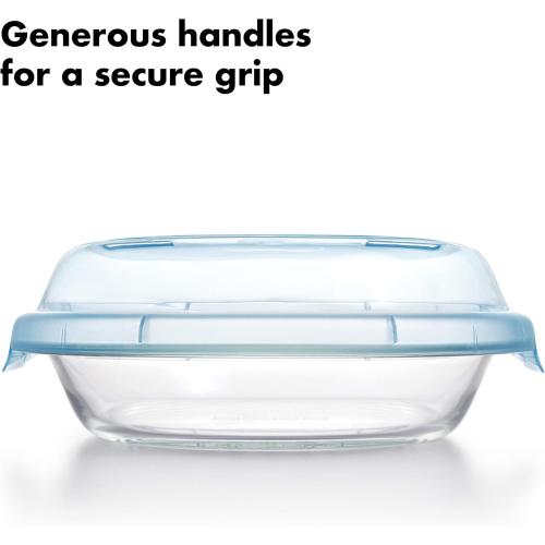 OXO Good Grips GLASS PIE PLATE WITH LID