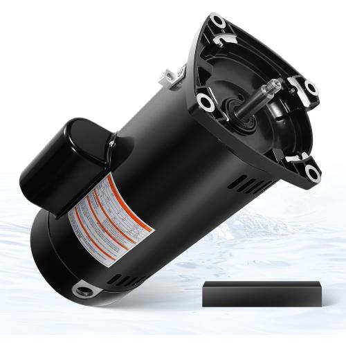 USQ1202 Pool Pump Motor Fit for A.O. Smith for Century Pool and Spa Pump Motor 2HP, 3450 RPM, 48Y Frame, 230V, 60HZ, Square Flange