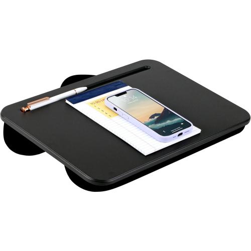 LAPGEAR Compact Lap Desk - Fits up to 15 Inch Laptops - Black - Style No. 43108