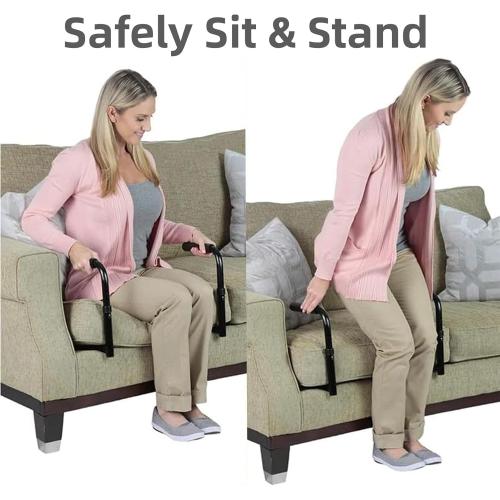 Gripngo Stand Up Assist- Mobility Standing Aid Rail, Grip and Go Stand Up Assist,Chair Stand Up Assist for Elderly,Safely Adjustable Height The Grip N Go Support Rail,Standing Aids Supports (1Pcs)
