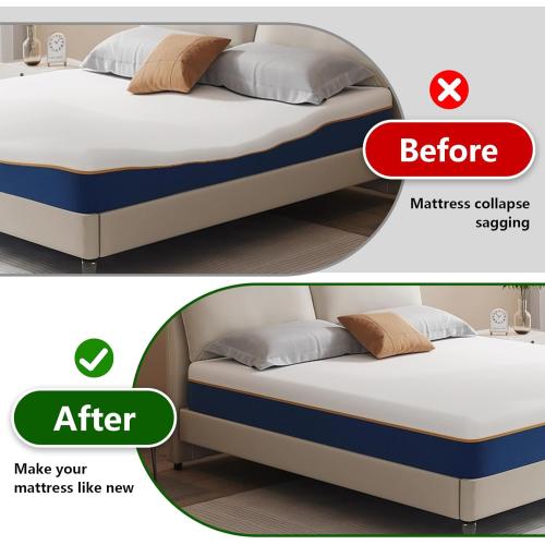 60x24x2 Grey 40D High Density Sagging Mattress Support Under Mattress Support Pad to Fix Sinking Beds Foam Insert Pad for Sagging Bed Repair and Boards Hardener Foam Cushion for Firming Pad 60x24x2 (Grey)