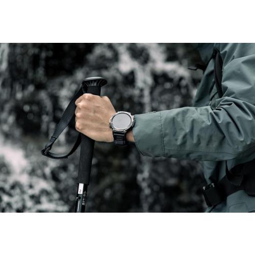 EIGIIS Military Smart Watch for Men Tactical Rugged with Bluetooth Call Flashlight 1.45'' Big Screen Fitness Tracker Heart Rate Sleep Monitor Waterproof Sports Smartwatch iPhone Android Black