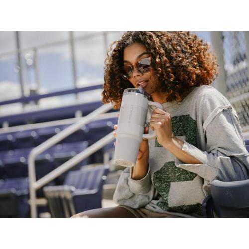 STANLEY Quencher ProTour Flip Straw Tumbler with Leakproof Lid 30 oz | Built-in Straw and Handle | Cup Holder Compatible for Travel | insulated Stainless Steel Cup | BPA-Free | Rose Quartz