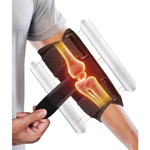 Elbow Brace for Cubital Tunnel & Ulnar Nerve Support – Adjustable Night Splint for Tennis Elbow, Tendonitis & Nerve Pain – Comfortable Elbow Stabilizer for Men & Women Fit Most